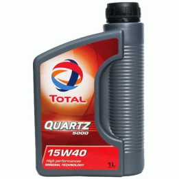 Engine Oil TOTALENERGIES 15W-40 QUARTZ 5000 1 L 213763 | PriusParts.lt