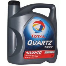 Variklinė alyva TOTALENERGIES 10W-40 QUARTZ DIESEL 7000 5 L 216284 | PriusParts.lt