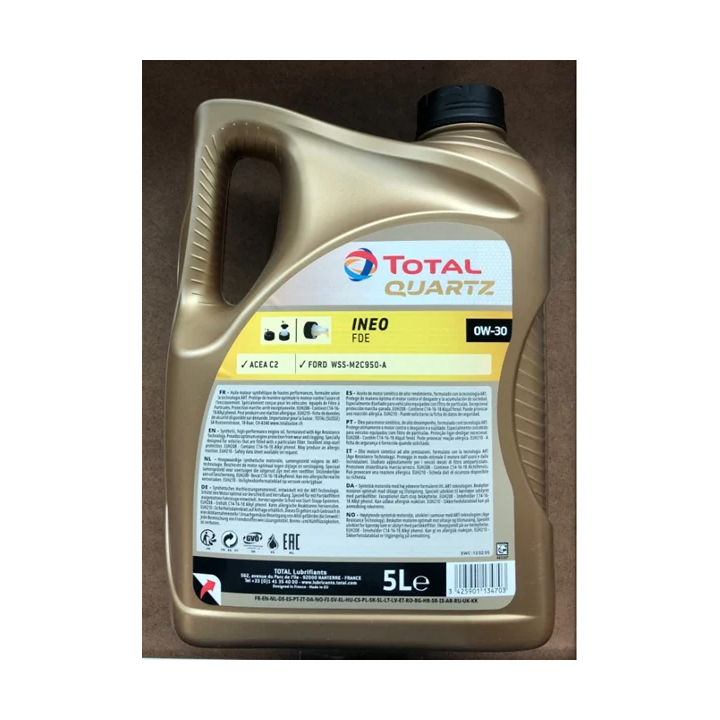 Engine Oil TOTALENERGIES 0W-30 INEO FDE 5 L 216187 | PriusParts.lt