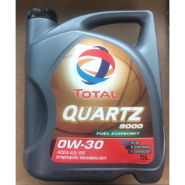 Variklinė alyva TOTALENERGIES 0W-30 QUARTZ FUEL ECO 9000 5 L 214297 | PriusParts.lt