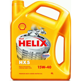 Variklinė alyva SHELL 15W-40 HELIX SUPER HX5 4 L 550046285 | PriusParts.lt