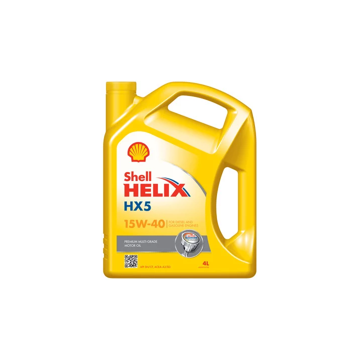 Variklinė alyva SHELL 15W-40 HELIX SUPER HX5 4 L 550046285 | PriusParts.lt