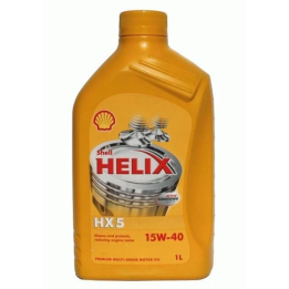 Engine Oil SHELL 15W-40 HELIX SUPER HX5 1 L 550046277 | PriusParts.lt