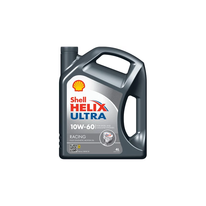 Engine Oil SHELL 10W-60 HELIX ULTRA RACING 4 L 550046672 | PriusParts.lt