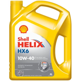 Variklinė alyva SHELL 10W-40 HELIX HX6 4 L 550053776 | PriusParts.lt