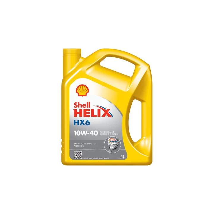 Engine Oil SHELL 10W-40 HELIX HX6 4 L 550053776 | PriusParts.lt