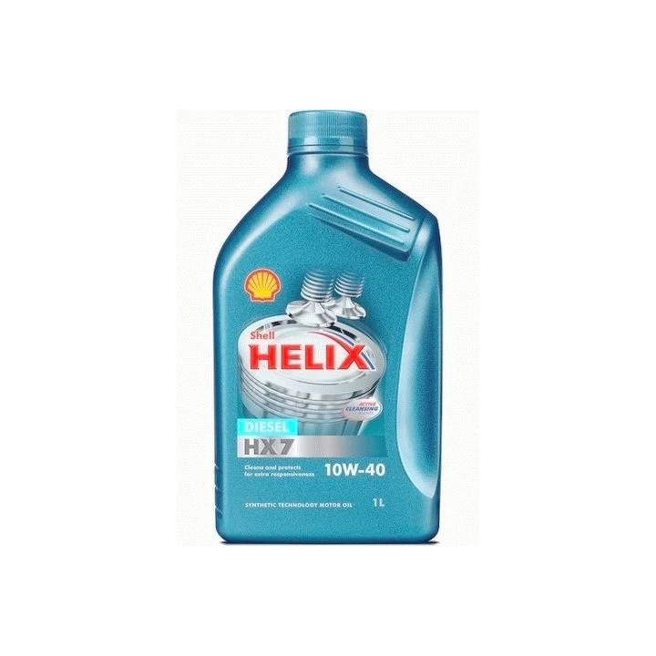 Variklinė alyva SHELL 10W-40 HELIX DIESEL / HX7 1 L 550046646 | PriusParts.lt