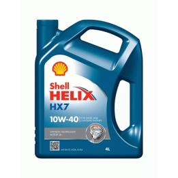 Engine Oil SHELL 10W-40 HELIX PLUS / HX7 4 L 550070333 | PriusParts.lt