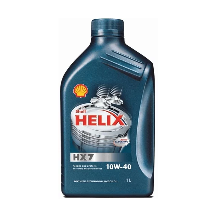 Engine Oil SHELL 10W-40 HELIX PLUS / HX7 1 L 550070412 | PriusParts.lt