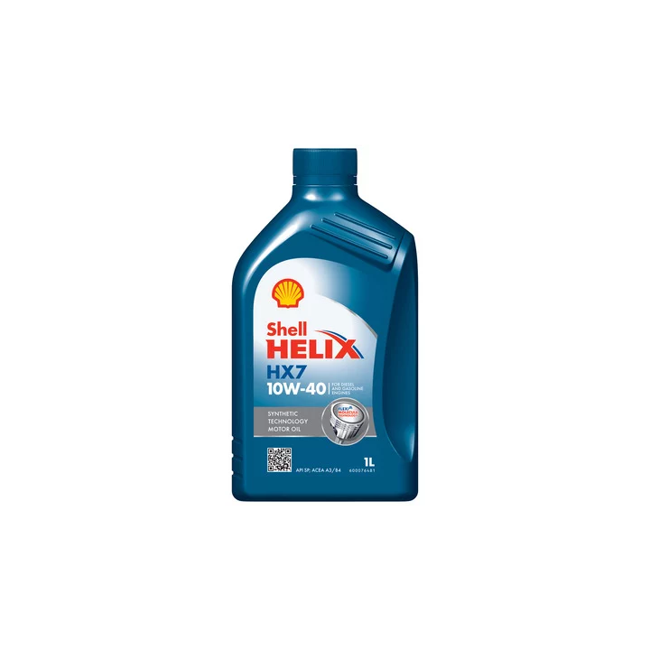 Variklinė alyva SHELL 10W-40 HELIX PLUS / HX7 1 L 550070412 | PriusParts.lt