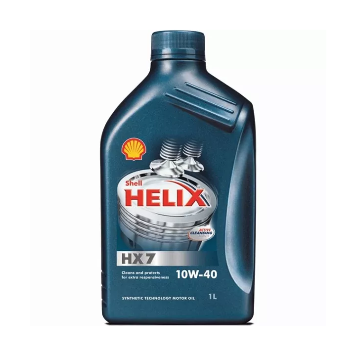 Engine Oil SHELL 10W-40 HELIX PLUS / HX7 1 L 550070412 | PriusParts.lt