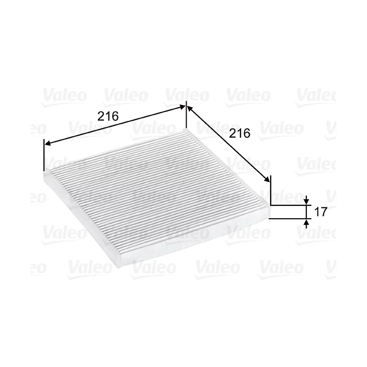 Toyota Prius Filter, cabin air VALEO 698796 | PriusParts.lt