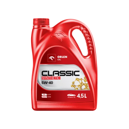Variklinė alyva ORLEN OIL 5W-40 CLASSIC SYNTHETIC 4.5 L QFS413B60 | PriusParts.lt
