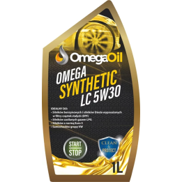 Engine Oil OMEGAOIL OMEGA 5W-30 SYNTHETIC LC 1 L LC1L | PriusParts.lt