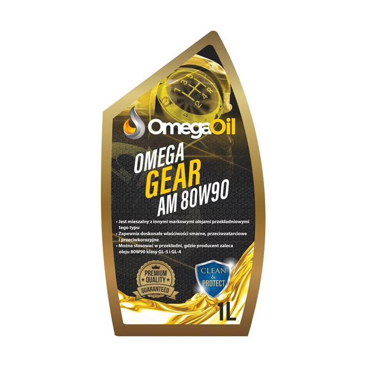 Transmisinė alyva OMEGAOIL OMEGA 80W-90 GEAR AM 5 L AM5L | PriusParts.lt