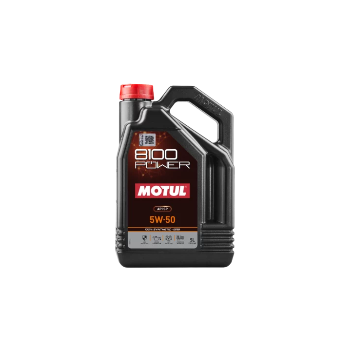 Variklinė alyva MOTUL 5W-50 8100 POWER 5 L 102716 | PriusParts.lt