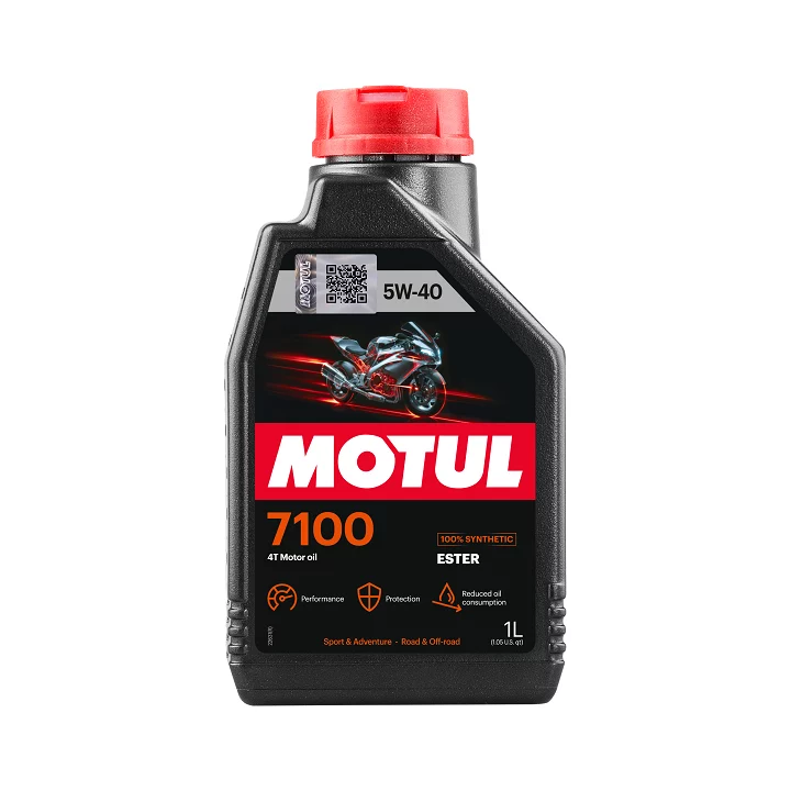 Variklinė alyva MOTUL 5W-40 7100 4T 1 L 104086 | PriusParts.lt
