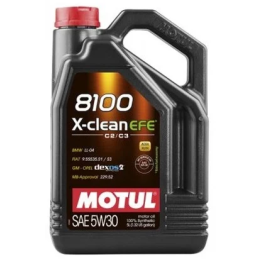 Engine Oil MOTUL 5W-30 8100 X-CLEAN EFE 5 L 109471 | PriusParts.lt
