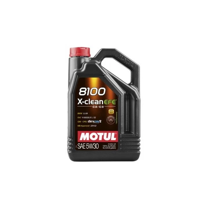 Variklinė alyva MOTUL 5W-30 8100 X-CLEAN EFE 5 L 109471 | PriusParts.lt