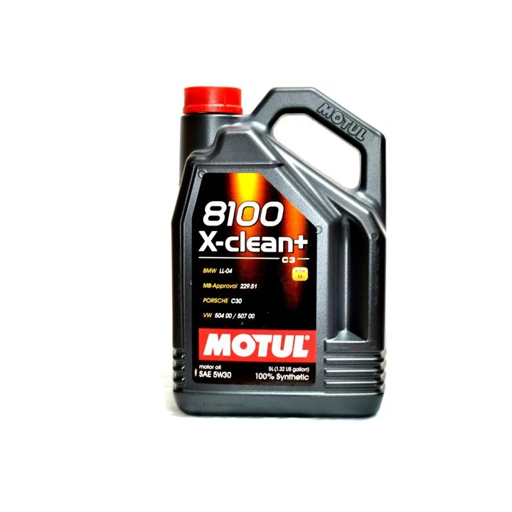 Engine Oil MOTUL 5W-30 8100 X-CLEAN+ C3 5 L 106377 | PriusParts.lt