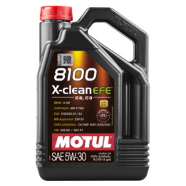 Variklinė alyva MOTUL 5W-30 8100 X-CLEAN EFE 4 L 109171 | PriusParts.lt
