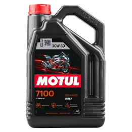 Variklinė alyva MOTUL 20W-50 7100 4T 4 L 104104 | PriusParts.lt