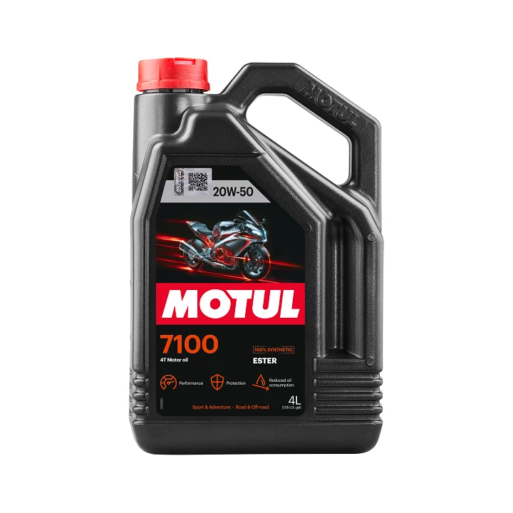 Engine Oil MOTUL 20W-50 7100 4T 4 L 104104 | PriusParts.lt