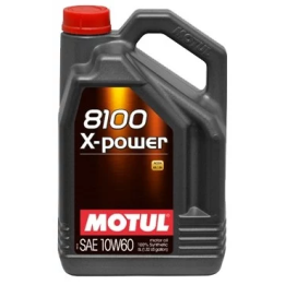Engine Oil MOTUL 10W-60 8100 X-POWER 5 L 106144 | PriusParts.lt
