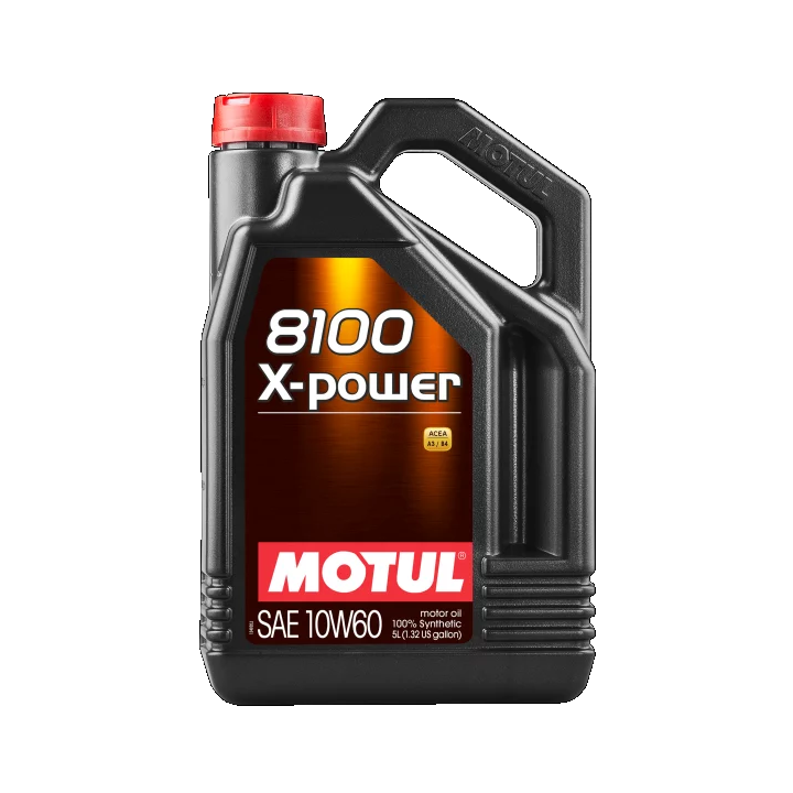 Variklinė alyva MOTUL 10W-60 8100 X-POWER 5 L 106144 | PriusParts.lt