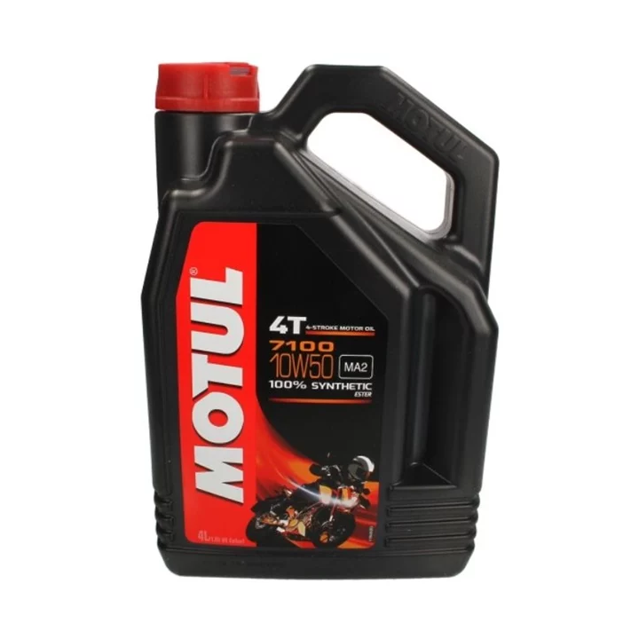 Variklinė alyva MOTUL 10W-50 4T 7100 ESTER 4 L 104098 | PriusParts.lt