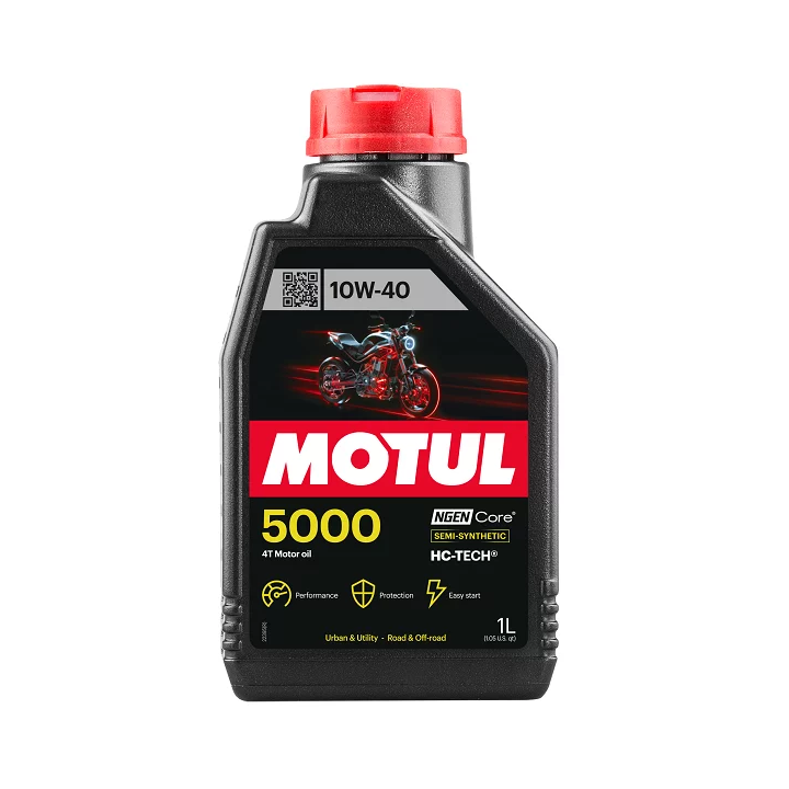 Variklinė alyva MOTUL 10W-40 4T 5000 HC-TECH 1 L 104054 | PriusParts.lt