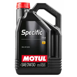 Variklinė alyva MOTUL 0W-30 SPECIFIC 2312 5 L 106414 | PriusParts.lt