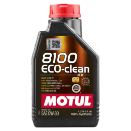Engine Oil MOTUL 0W-30 8100 ECO-CLEAN C2 1 L 102888 | PriusParts.lt