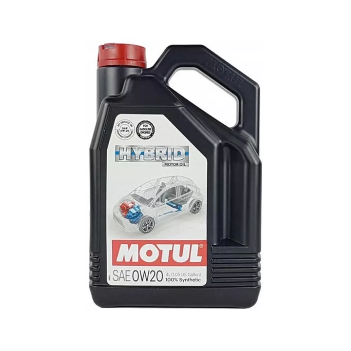 Variklinė alyva MOTUL 0W-20 HYBRID 4 L 107142 | PriusParts.lt
