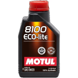 Engine Oil MOTUL 0W-20 8100 ECO-LITE 1 L 108534 | PriusParts.lt
