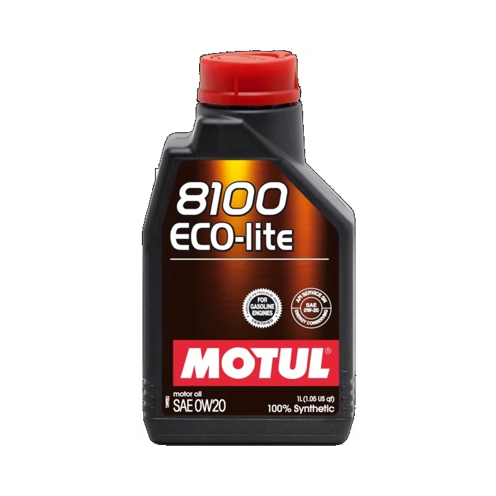 Variklinė alyva MOTUL 0W-20 8100 ECO-LITE 1 L 108534 | PriusParts.lt