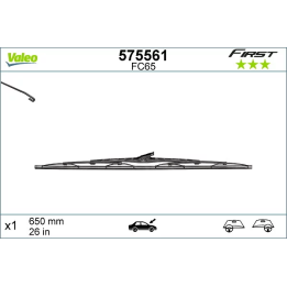 Toyota Prius Valytuvo šluotelė VALEO 575561 | PriusParts.lt