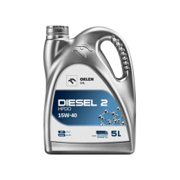 Engine Oil ORLEN OIL 15W-40 HPDO DIESEL 2 5 L QFD488B50 | PriusParts.lt
