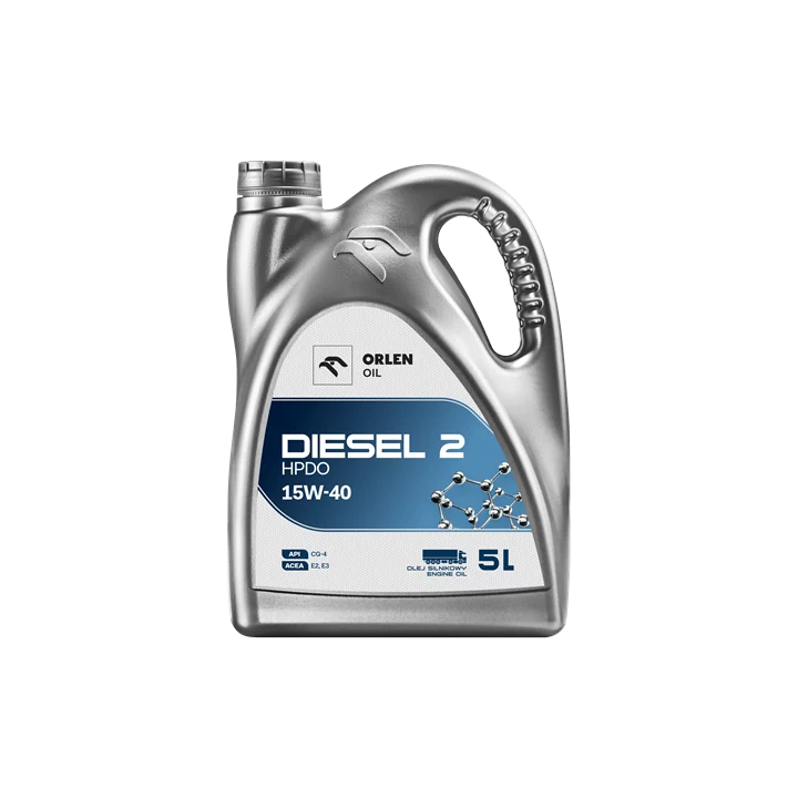 Engine Oil ORLEN OIL 15W-40 HPDO DIESEL 2 5 L QFD488B50 | PriusParts.lt