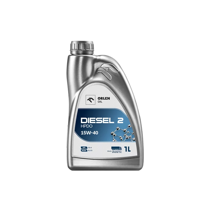 Engine Oil ORLEN OIL 15W-40 HPDO DIESEL 2 1 L QFD488B10 | PriusParts.lt
