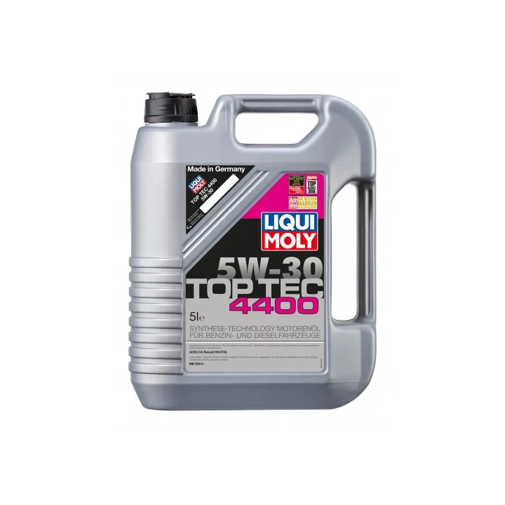 Variklinė alyva LIQUI MOLY LQM 5W-30 TOPTEC 4400 5 L 2322 | PriusParts.lt