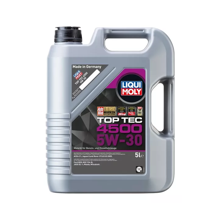 Engine Oil LIQUI MOLY LQM 5W-30 TOPTEC 4500 5 L 2318 | PriusParts.lt