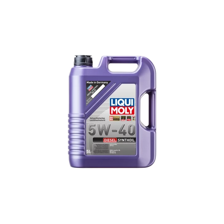 Variklinė alyva LIQUI MOLY LQM 5W-40 DIESEL SYNTHOIL 5 L 1341 | PriusParts.lt