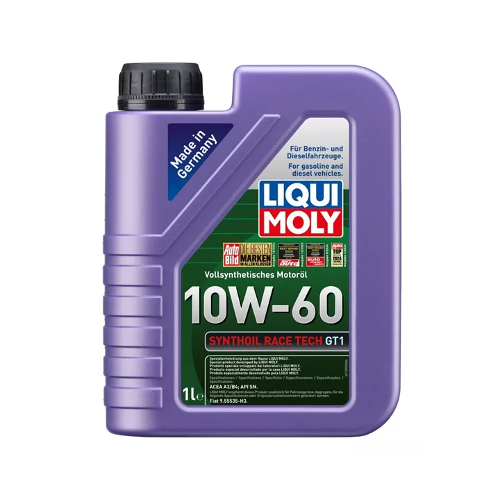 Variklinė alyva LIQUI MOLY LQM 10W-60 SYNTHOIL RACETECH GT1 1 L 8908 | PriusParts.lt