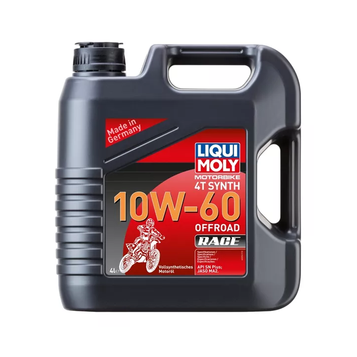 Variklinė alyva LIQUI MOLY LQM 10W-60 4T SYNTH OFFROAD 4 L 3054 | PriusParts.lt