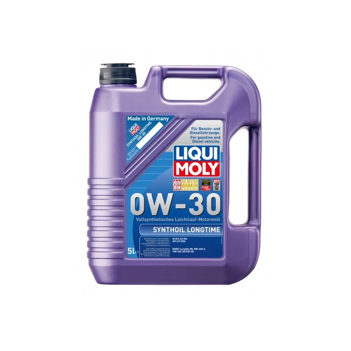 Engine Oil LIQUI MOLY LQM 0W-30 SYNTHOIL LONGTIME 5 L 8977 | PriusParts.lt
