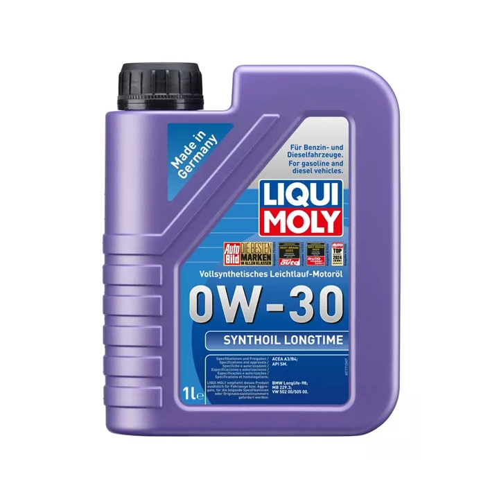 Engine Oil LIQUI MOLY LQM 0W-30 SYNTHOIL LONGTIME 1 L 8976 | PriusParts.lt