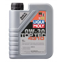 Variklinė alyva LIQUI MOLY LQM 0W-30 TOPTEC 4310 C2 1 L 2361 | PriusParts.lt