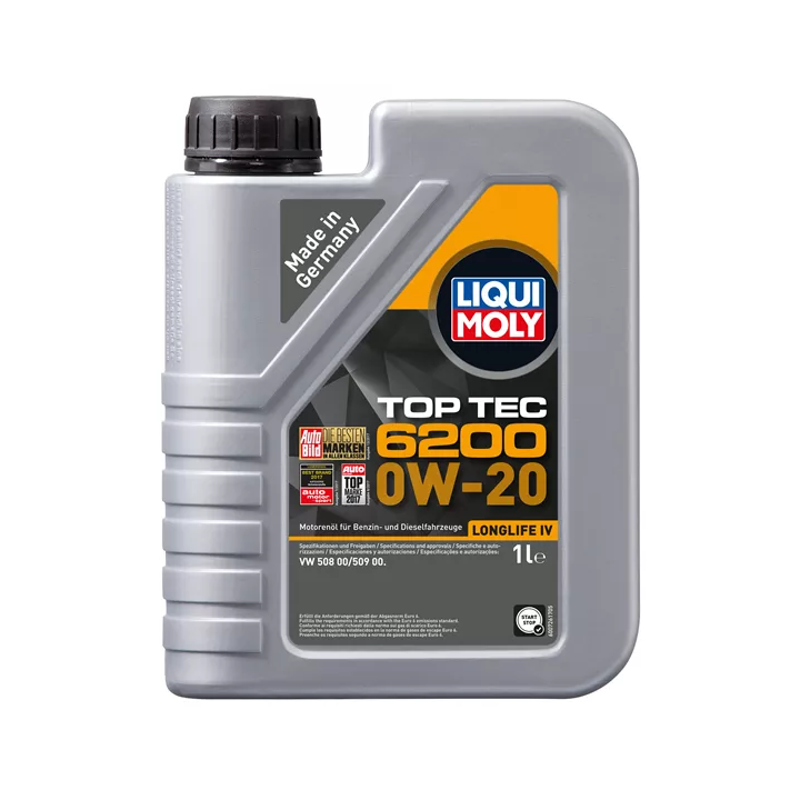 Variklinė alyva LIQUI MOLY LQM 0W-20 TOPTEC 6200 1 L 20787 | PriusParts.lt