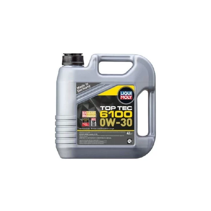 Variklinė alyva LIQUI MOLY LQM 0W-30 TOPTEC 6100 4 L 20778 | PriusParts.lt